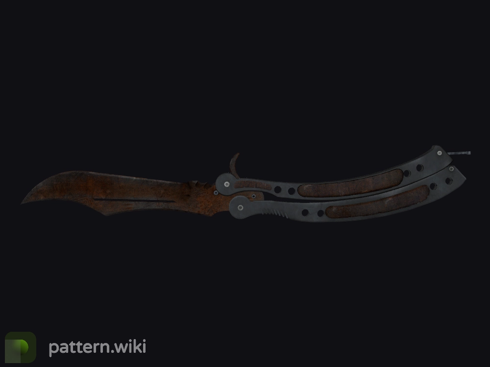 Butterfly Knife Rust Coat seed 145