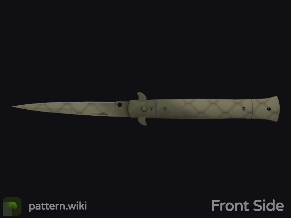 Stiletto Knife Safari Mesh seed 531