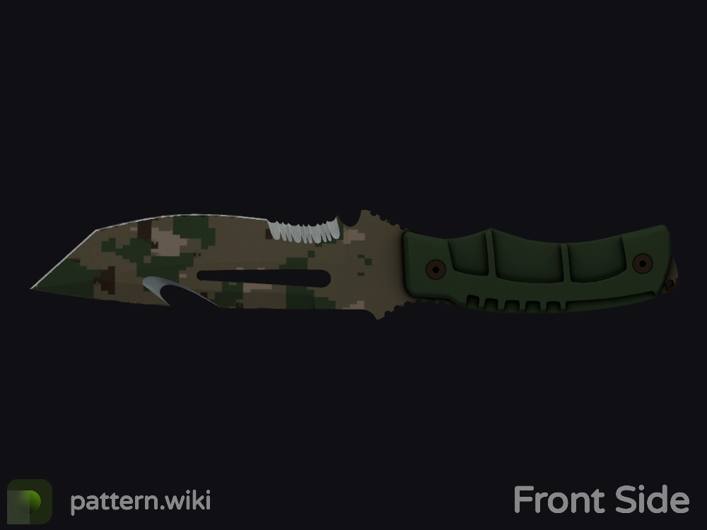 Survival Knife Forest DDPAT seed 373