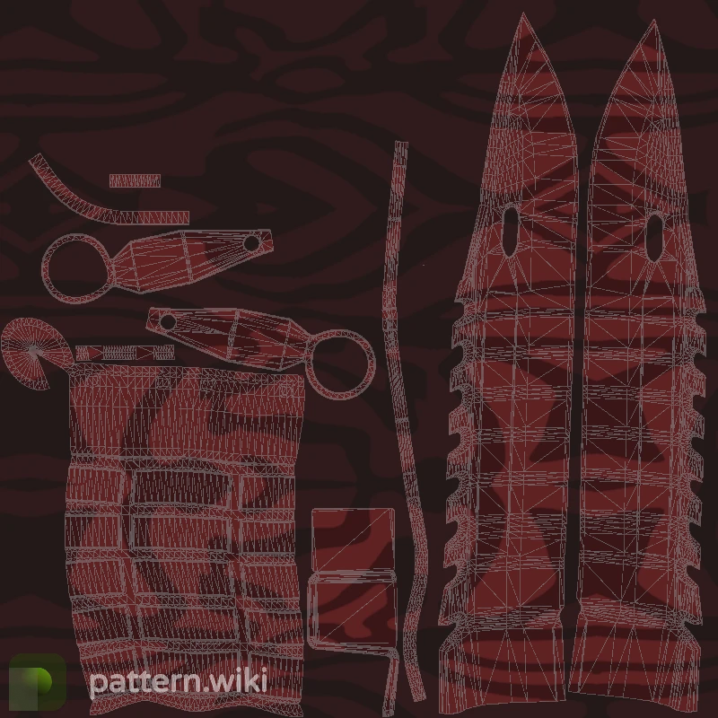 M9 Bayonet Slaughter seed 304 pattern template