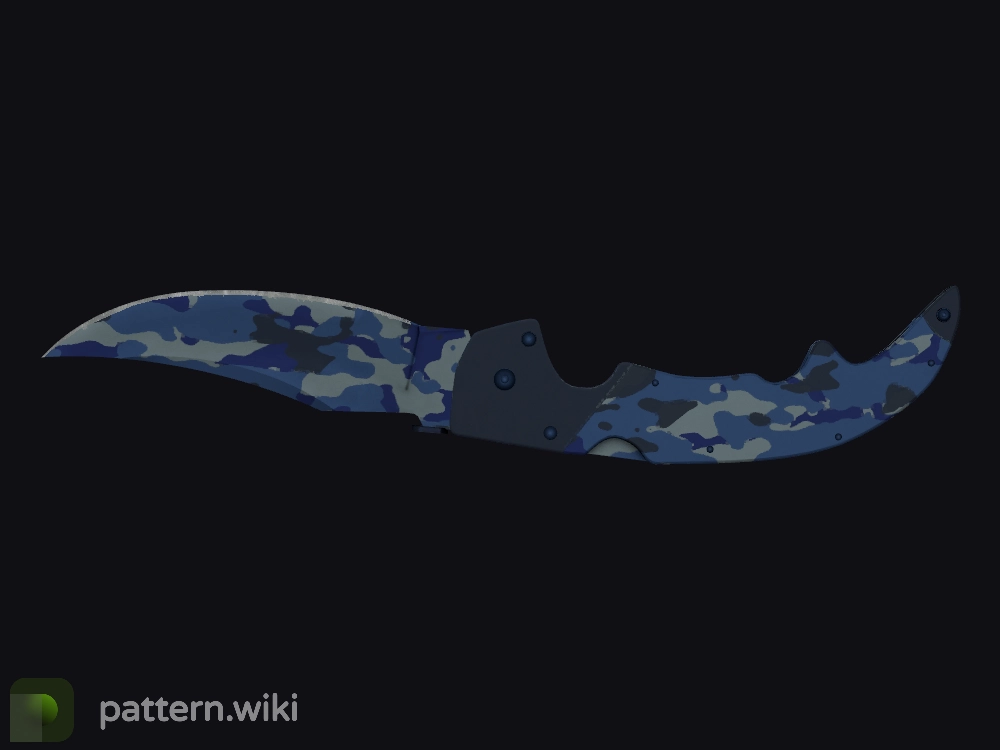 Falchion Knife Bright Water seed 44