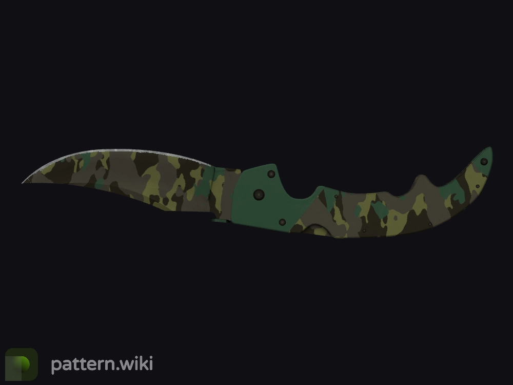 Falchion Knife Boreal Forest seed 289