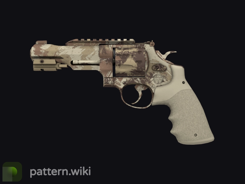 R8 Revolver Desert Brush seed 280