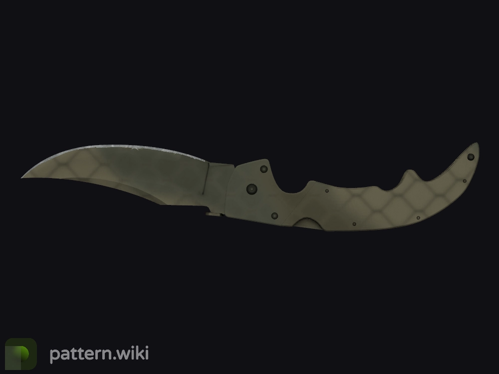 Falchion Knife Safari Mesh seed 459