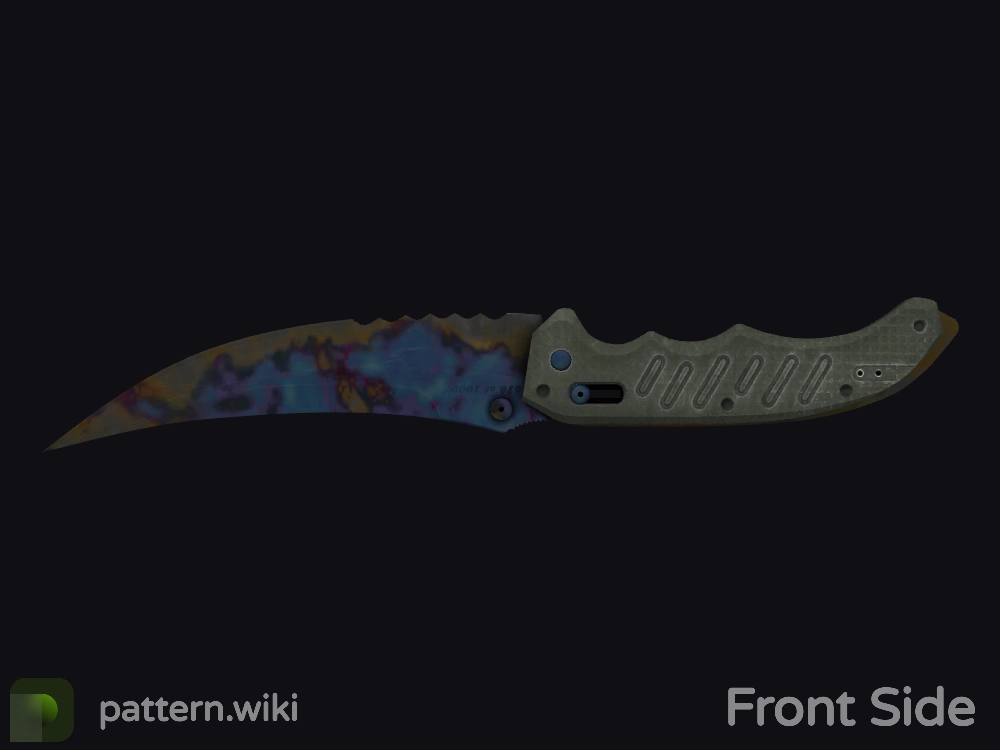 Flip Knife Case Hardened seed 63