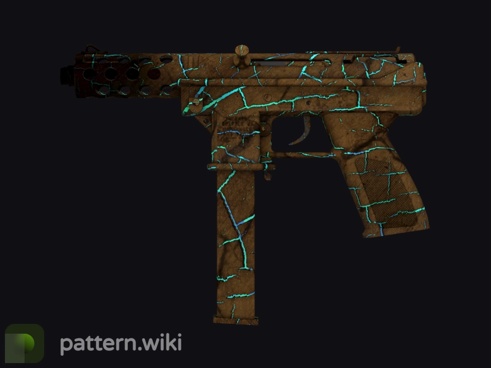 Tec-9 Cracked Opal seed 718