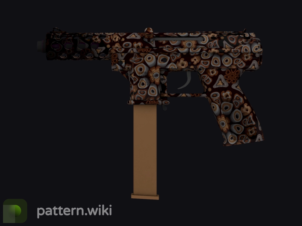 Tec-9 Orange Murano seed 849