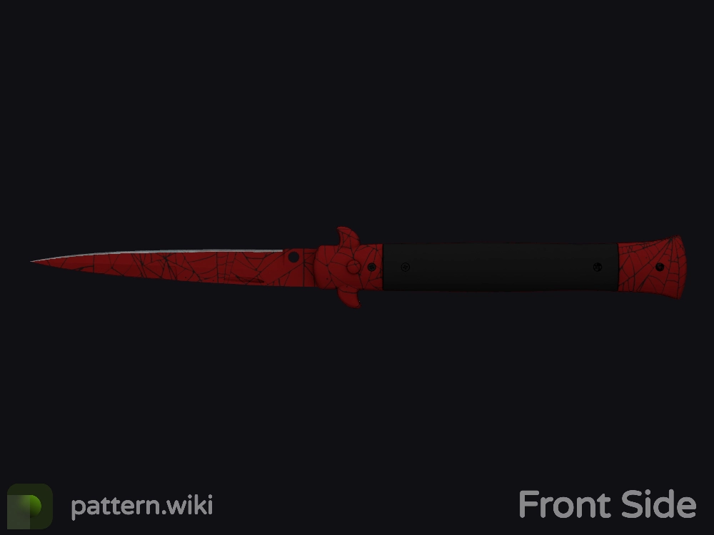 Stiletto Knife Crimson Web seed 606