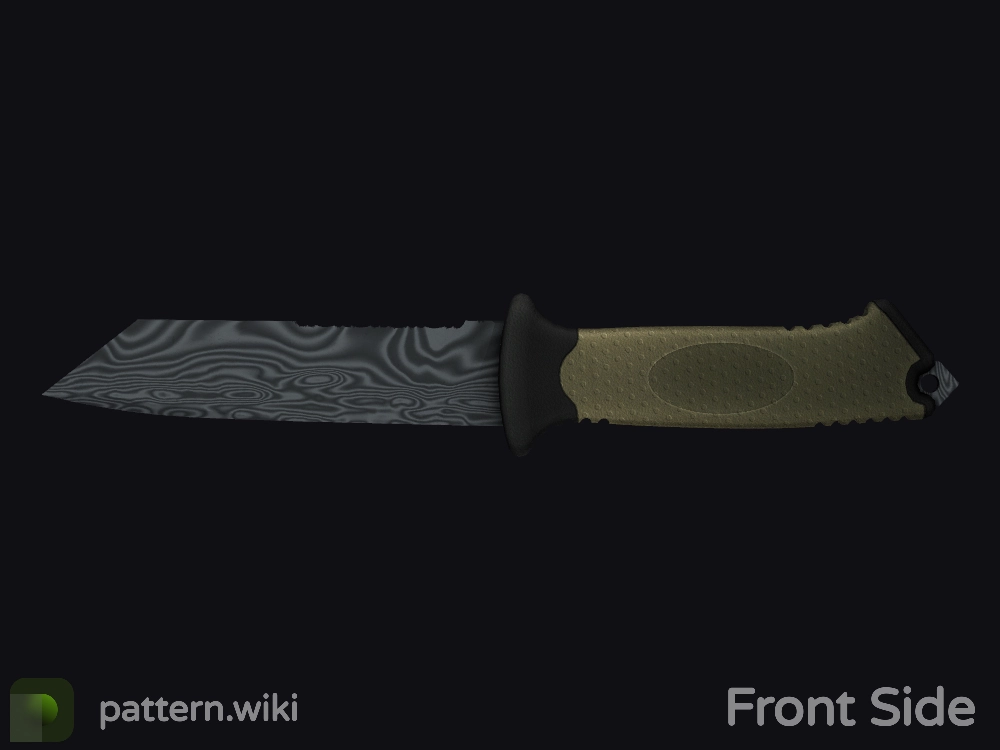 Ursus Knife Damascus Steel seed 383