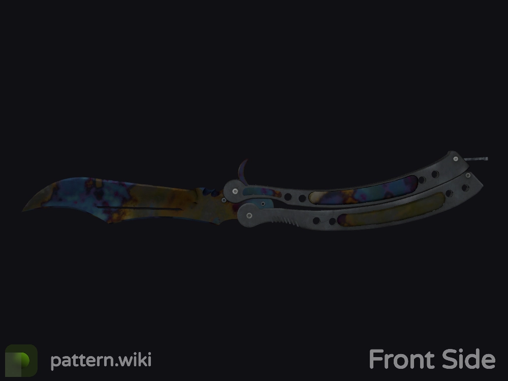 Butterfly Knife Case Hardened seed 25