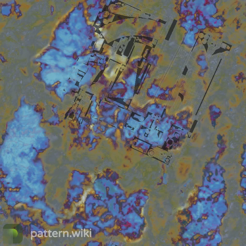 AK-47 Case Hardened seed 272 pattern template