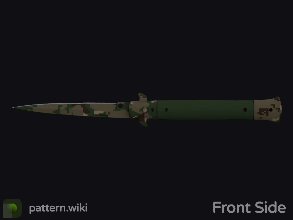 Stiletto Knife Forest DDPAT seed 647