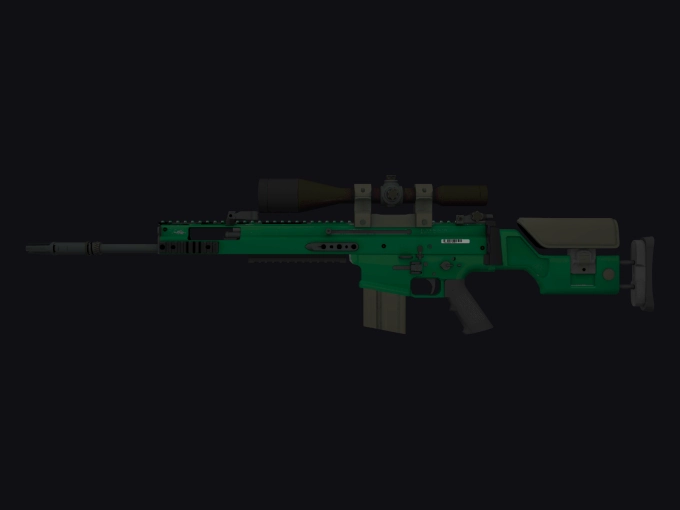 SCAR-20 Emerald preview