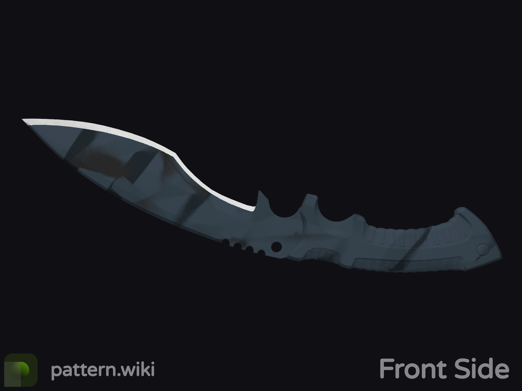 Kukri Knife Night Stripe seed 794