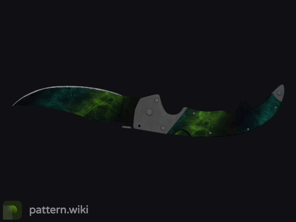 Falchion Knife Gamma Doppler seed 596