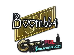 Sticker Boombl4 | Stockholm 2021 preview