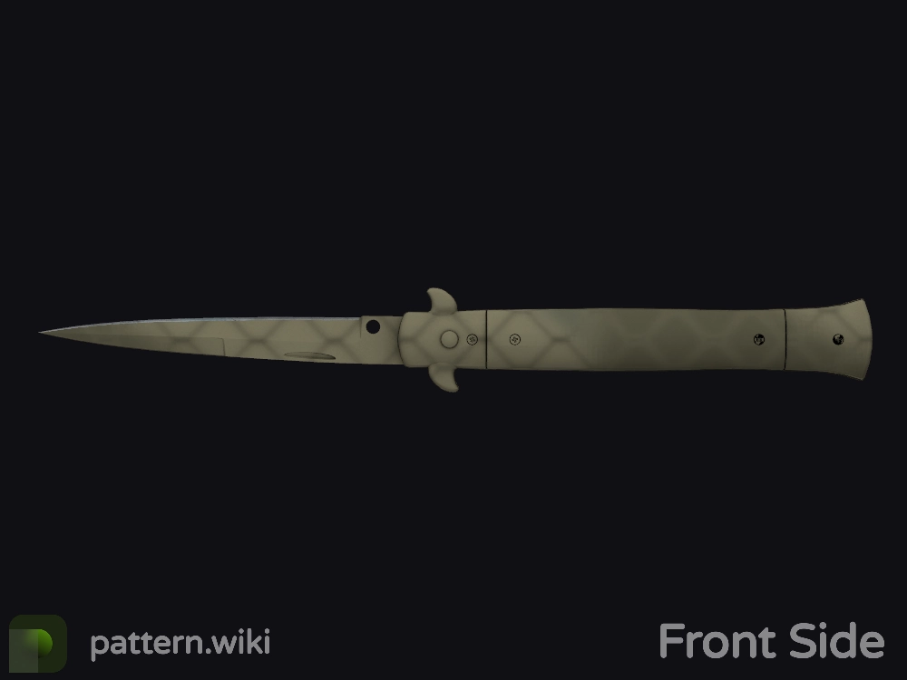 Stiletto Knife Safari Mesh seed 841