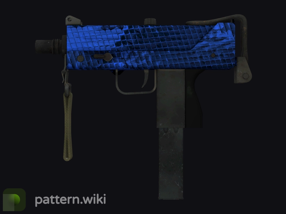 MAC-10 Lapis Gator seed 55