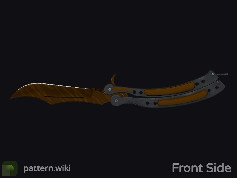 Butterfly Knife Tiger Tooth seed 45