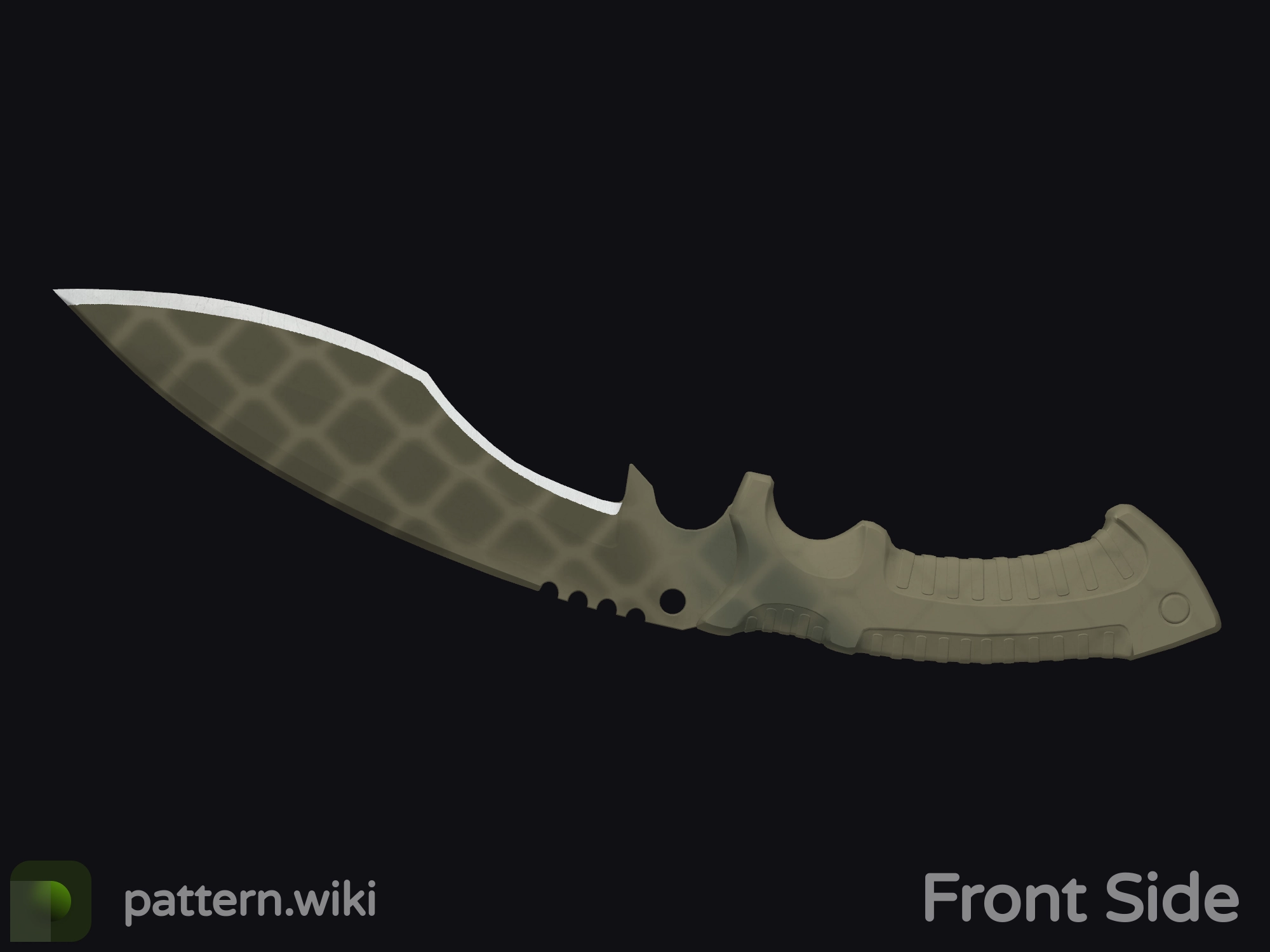 Kukri Knife Safari Mesh seed 749