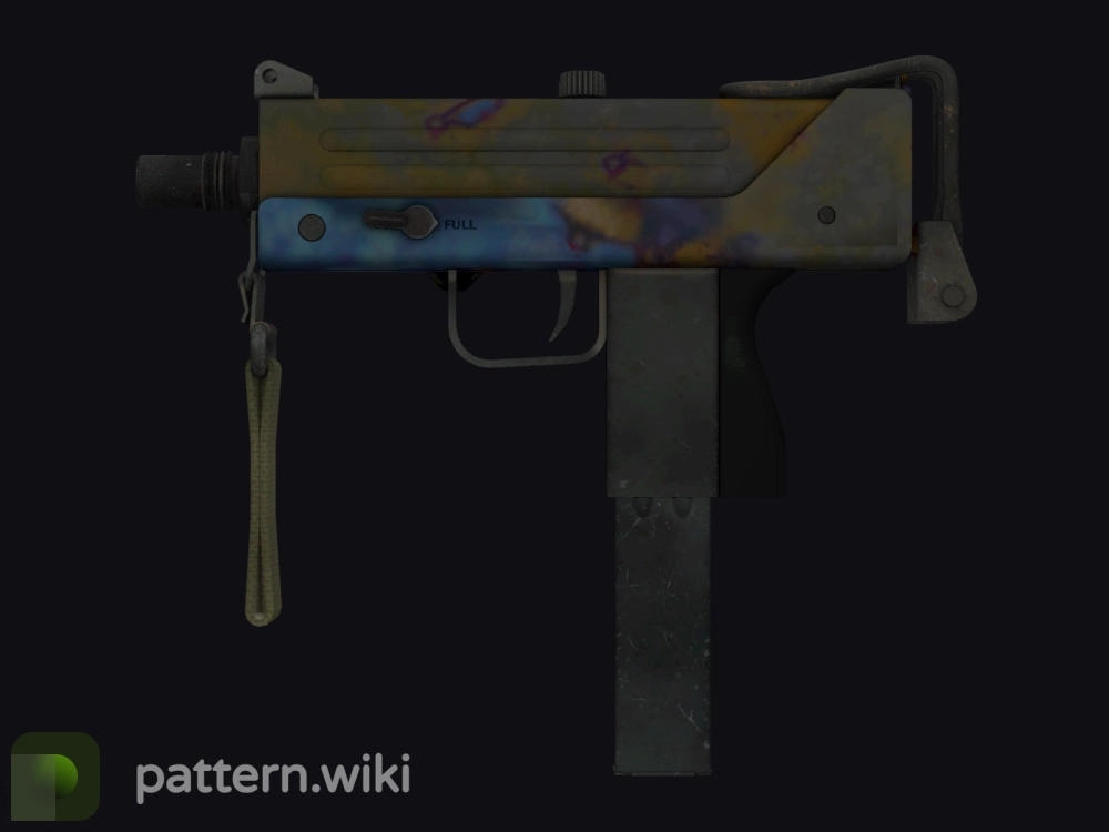 MAC-10 Case Hardened seed 136