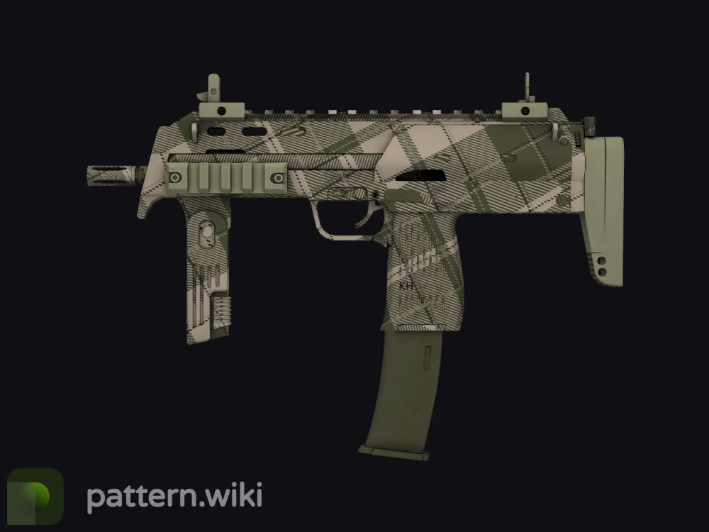 MP7 Olive Plaid seed 508