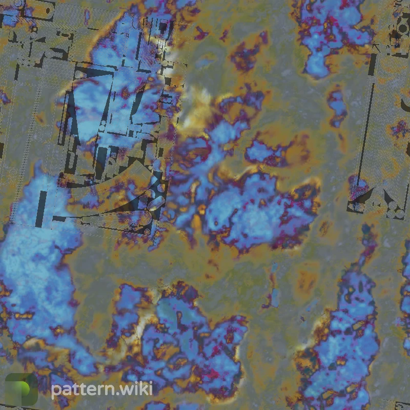 AK-47 Case Hardened seed 667 pattern template