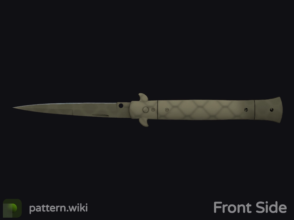 Stiletto Knife Safari Mesh seed 886