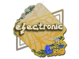 Sticker electronic | Rio 2022 preview