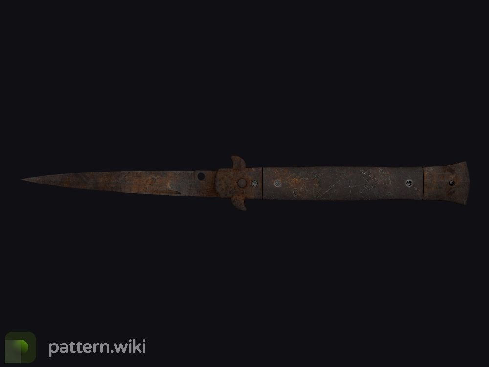 Stiletto Knife Rust Coat seed 56