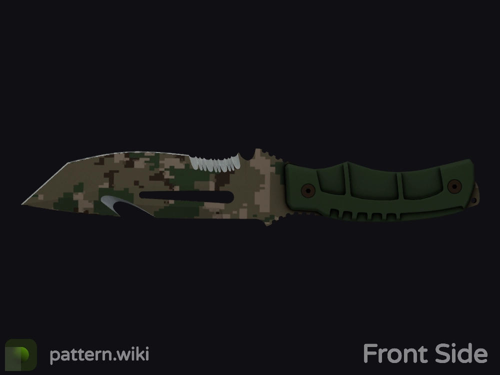 Survival Knife Forest DDPAT seed 112