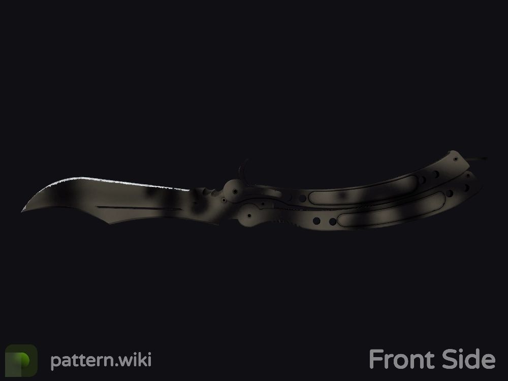 Butterfly Knife Scorched seed 610