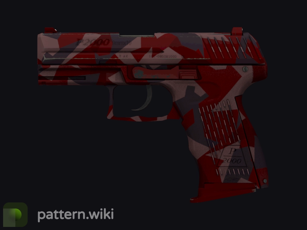 P2000 Red FragCam seed 837