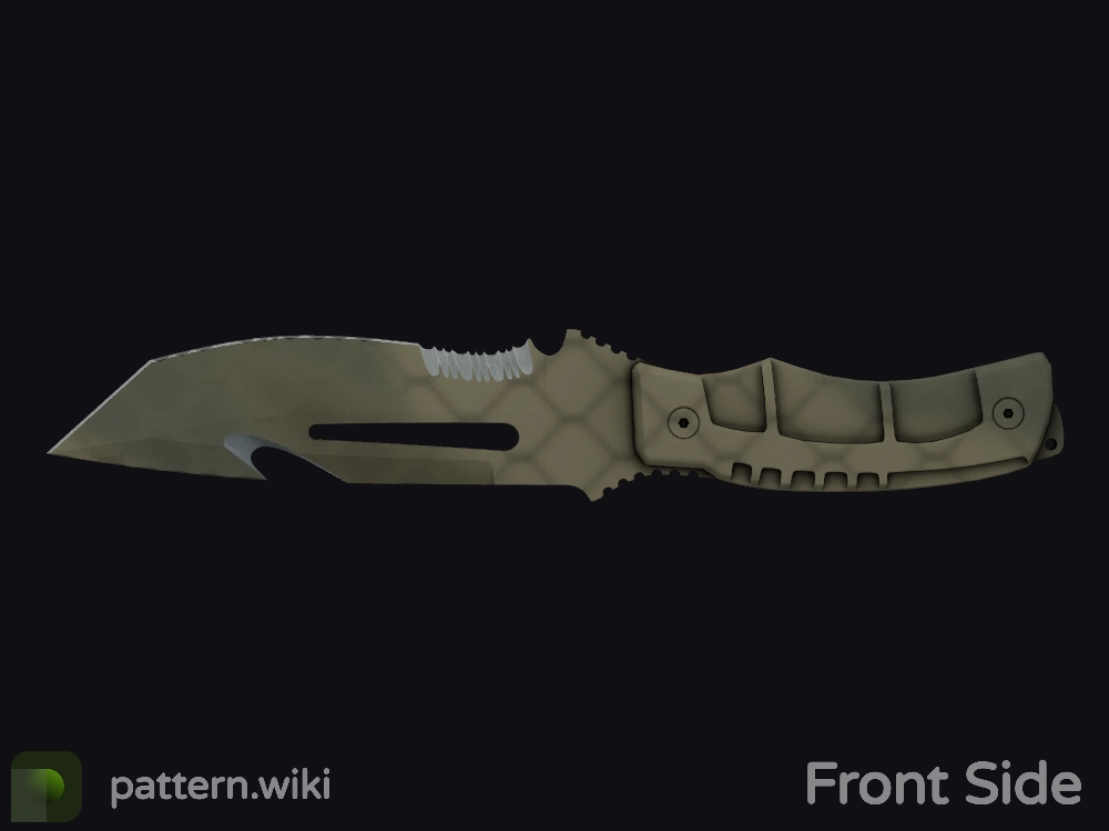 Survival Knife Safari Mesh seed 589