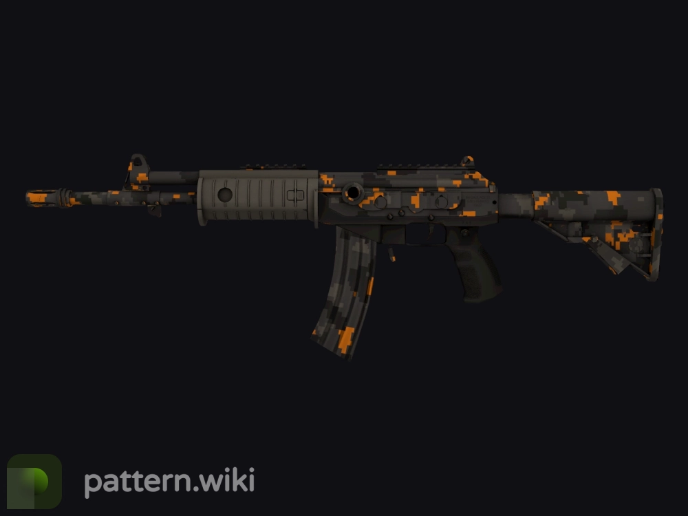 Galil AR Orange DDPAT seed 404