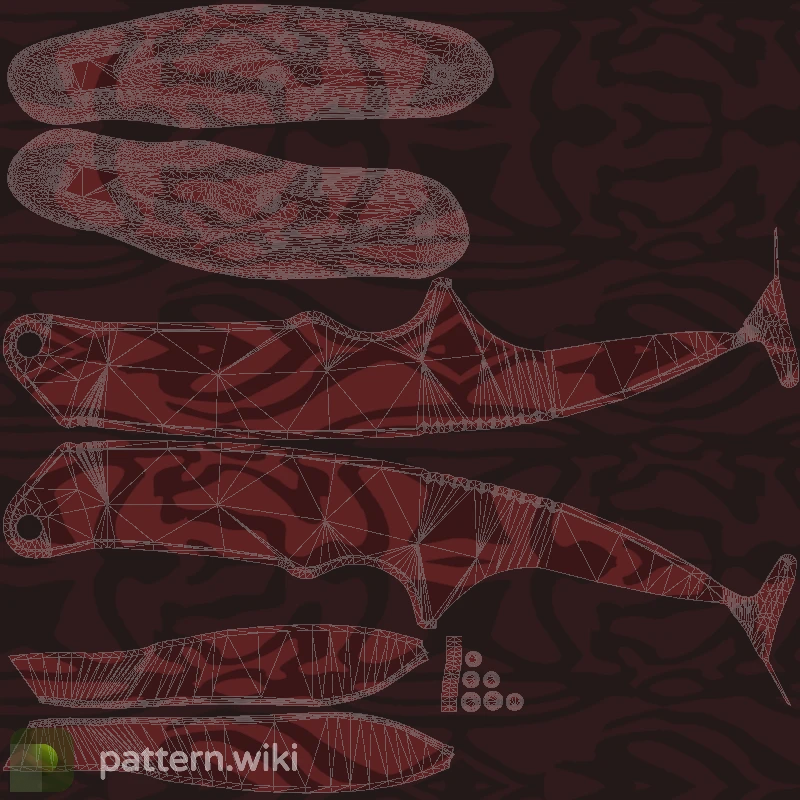 Gut Knife Slaughter seed 770 pattern template