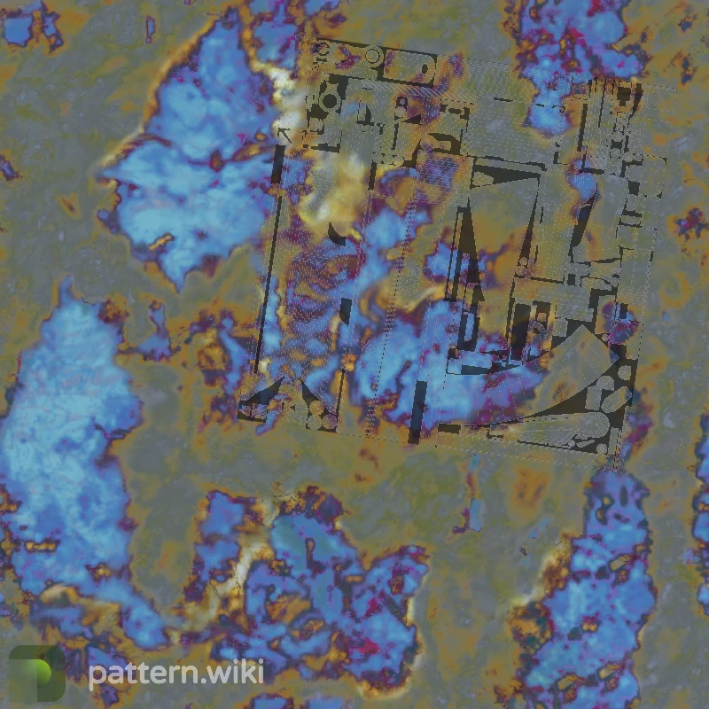 AK-47 Case Hardened seed 98 pattern template