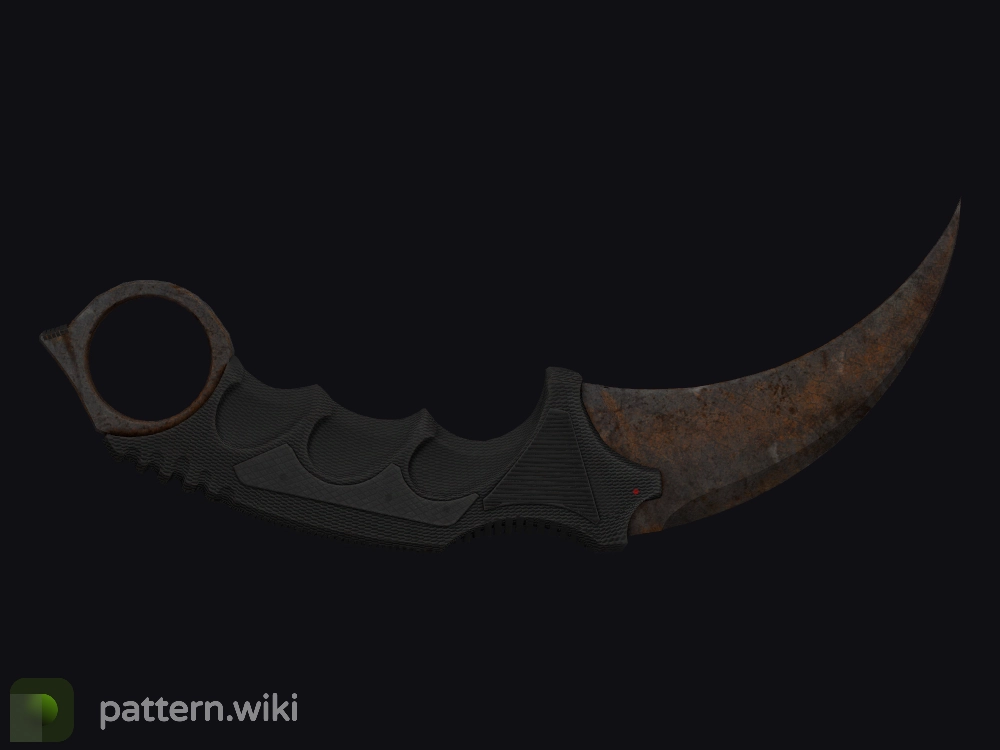 Karambit Rust Coat seed 137