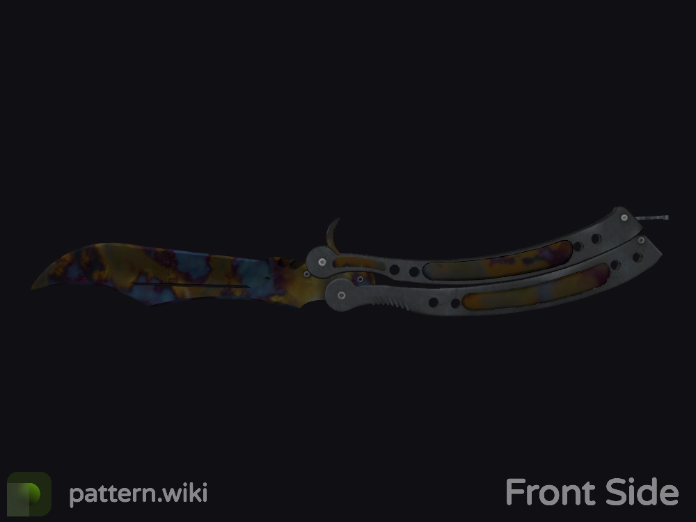 Butterfly Knife Case Hardened seed 567