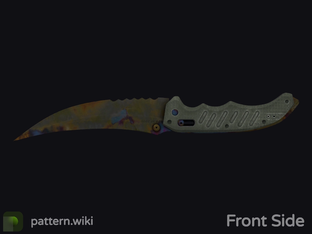 Flip Knife Case Hardened seed 175