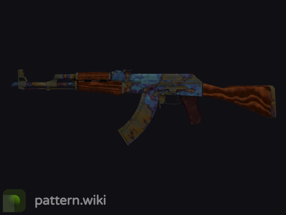 AK-47 Case Hardened seed 628