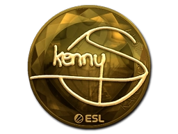 Sticker kennyS (Gold) | Katowice 2019 preview