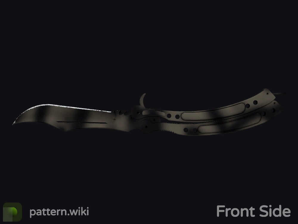 Butterfly Knife Scorched seed 483