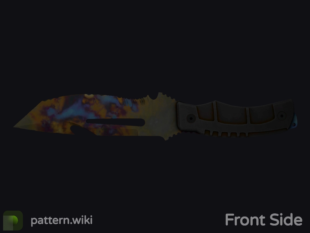 Survival Knife Case Hardened seed 182