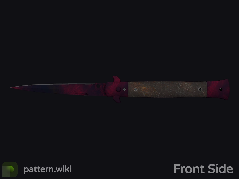 Stiletto Knife Doppler seed 695