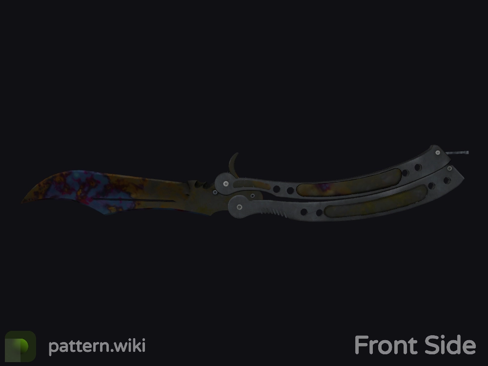 Butterfly Knife Case Hardened seed 647