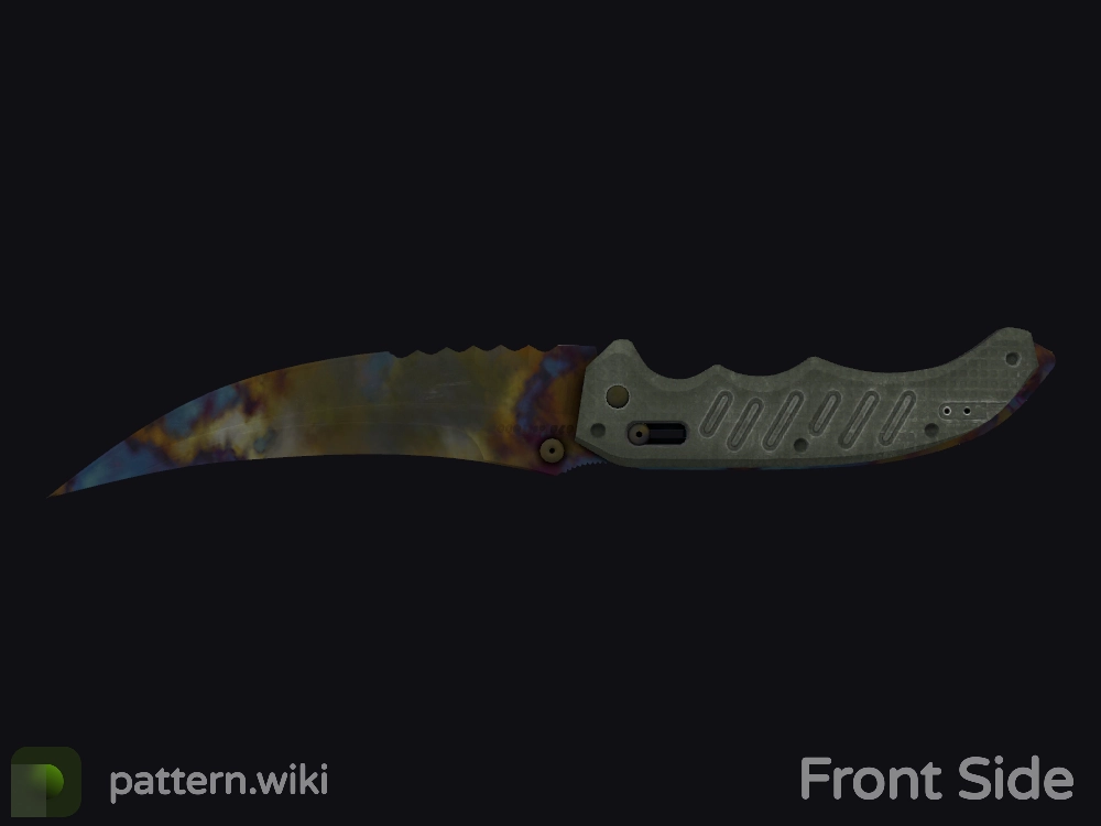 Flip Knife Case Hardened seed 488