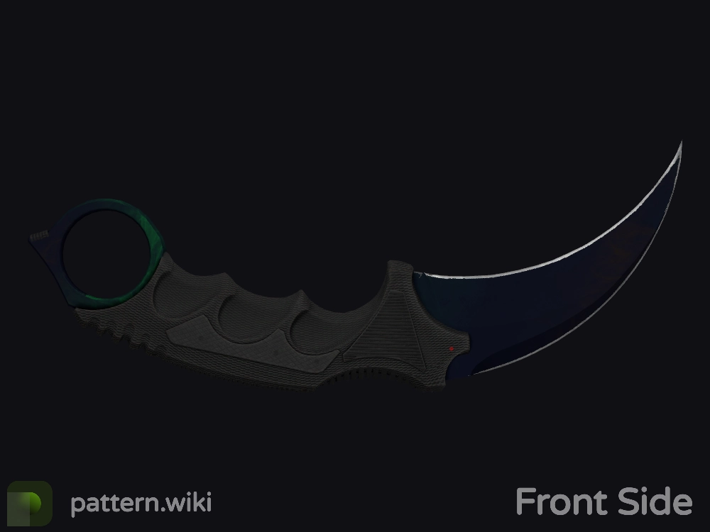 Karambit Gamma Doppler seed 837