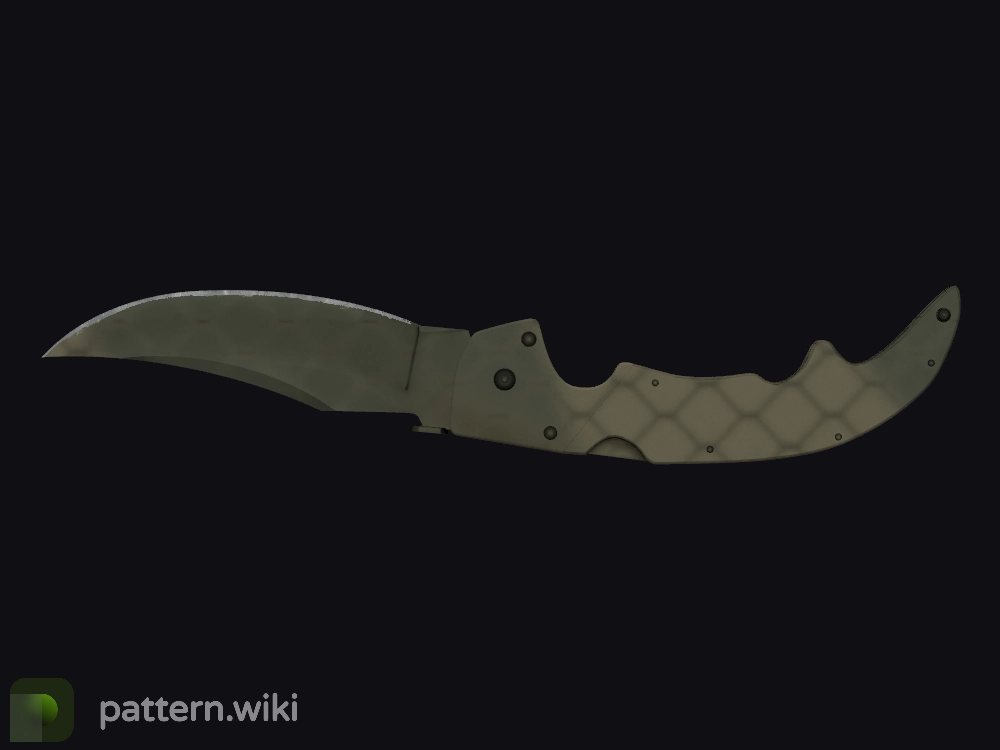 Falchion Knife Safari Mesh seed 101