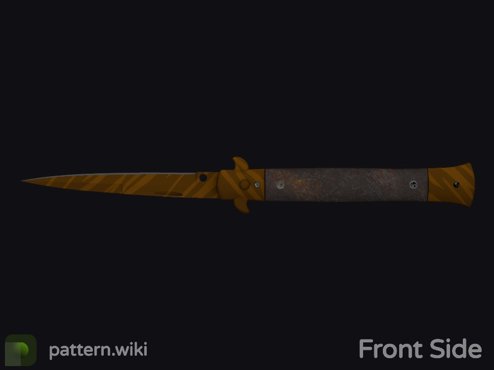 Stiletto Knife Tiger Tooth seed 245